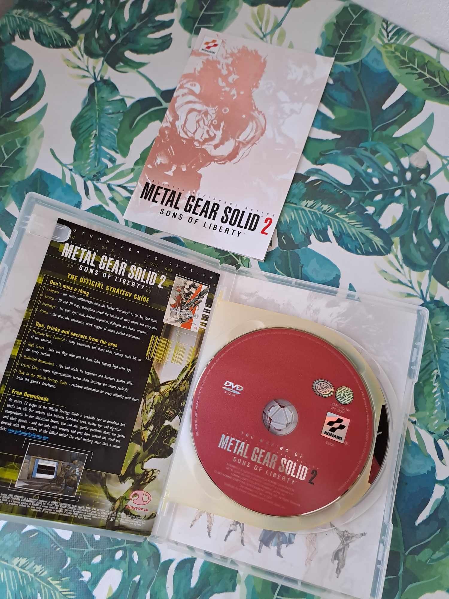 Metal Gear Solid 2 PlayStation 2