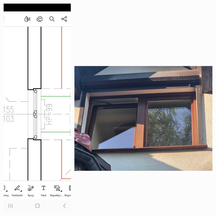 Okna drewniane z roletami. drewniane do demontażu lub po Wrocław orzec