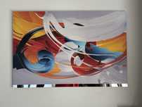 Piękny futurystyczny Obraz  120x90 cm