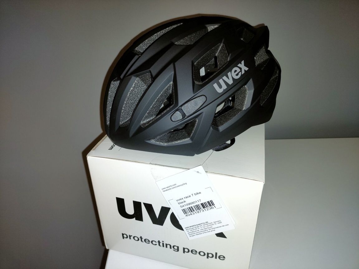 Kask rowerowy Uvex Race 7 szosowy MTB rozmiar L 55-61 cm