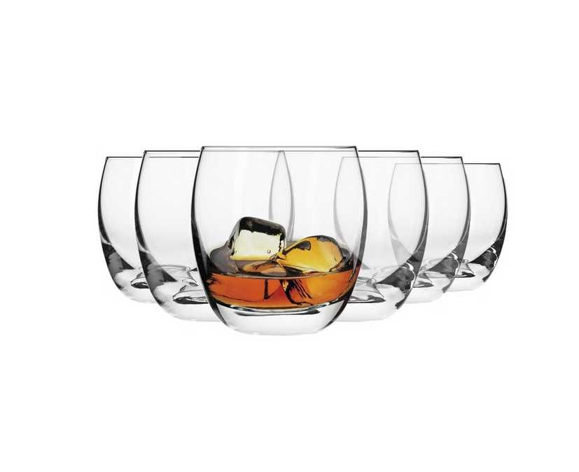 Komplet nowych szklanek do whisky Krosno Glass Epicure 300 ml 6x