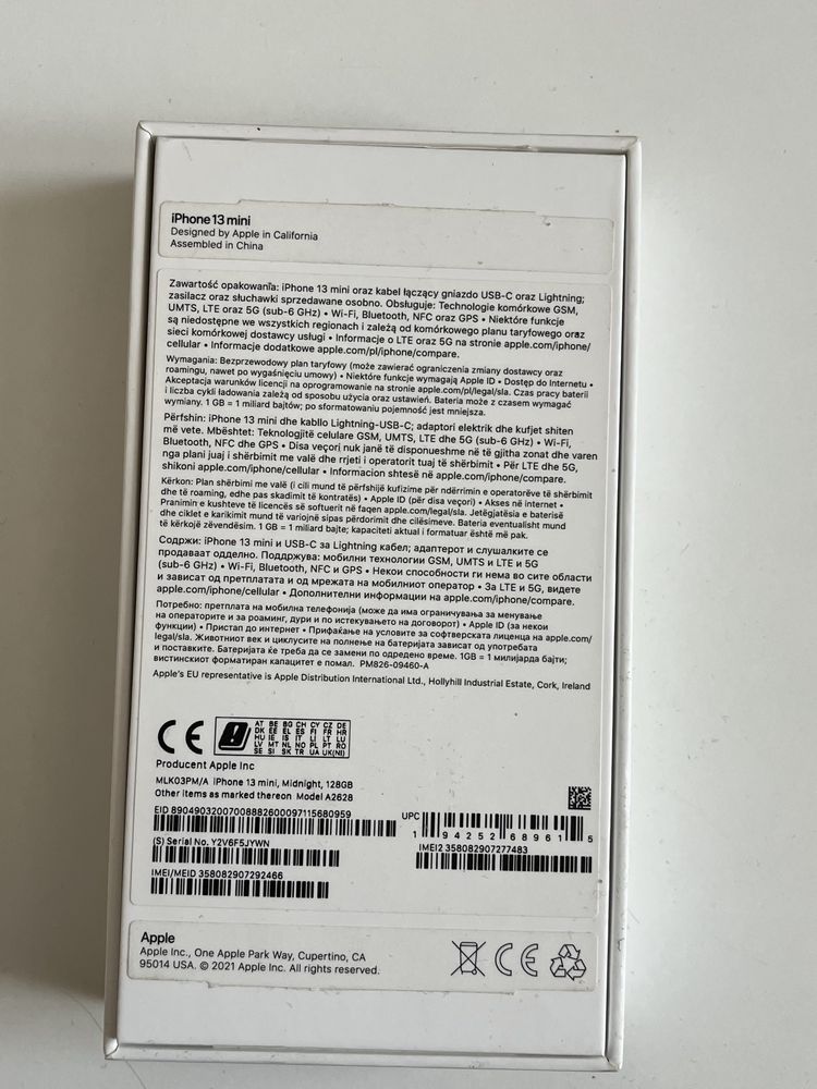 IPhone 13 mini 128GB 80% kondycji