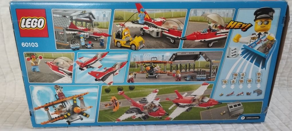 Lego City 60103 Pokazy lotnicze UNIKAT SUPER STAN