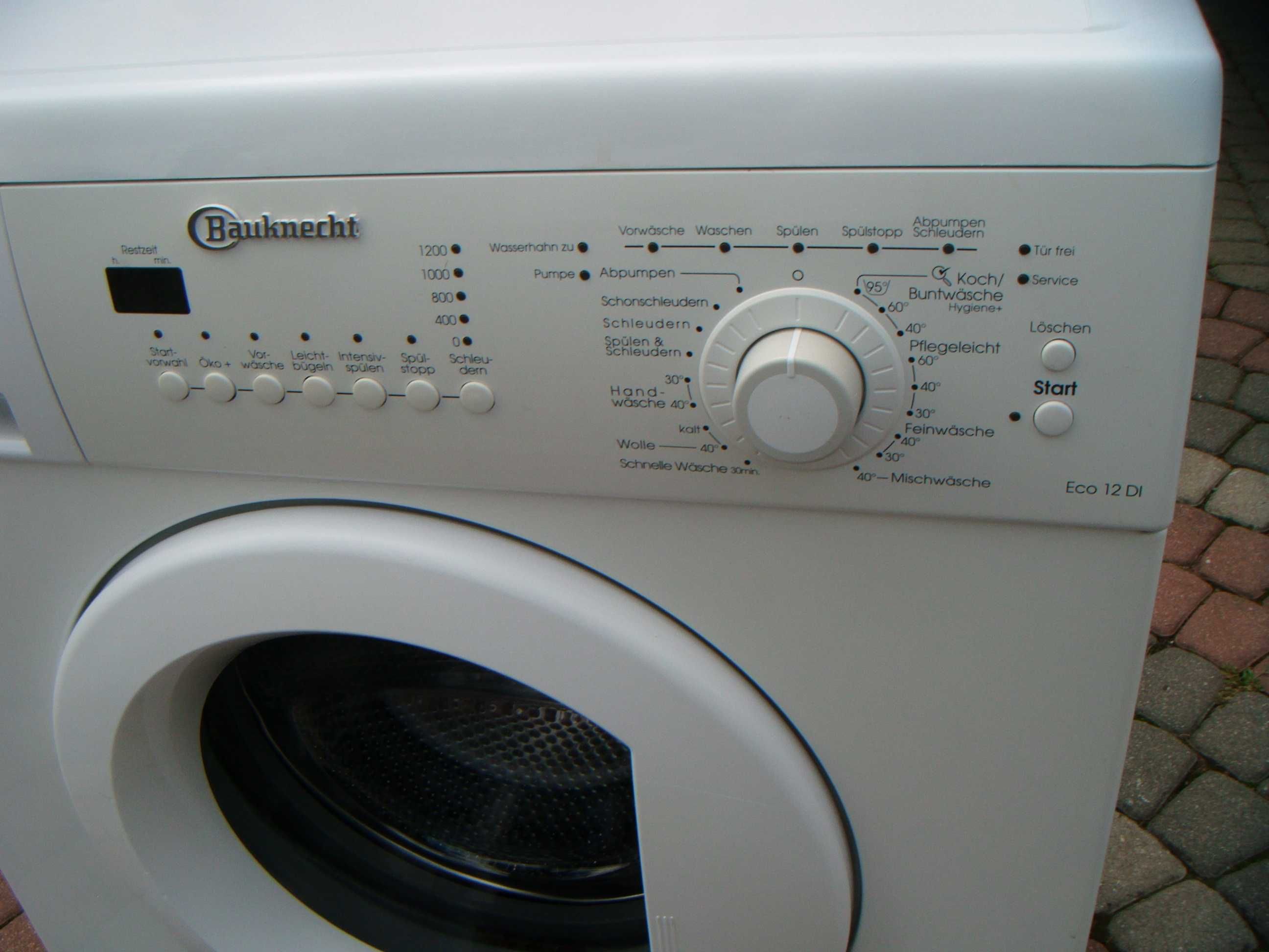 Pralka Bauknecht- 6 kg-1200 obr.