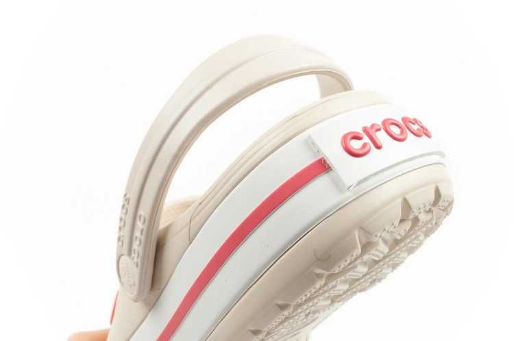 Crocs Crocband sandały chodaki damskie modne wygodne beżowe r. 36-39