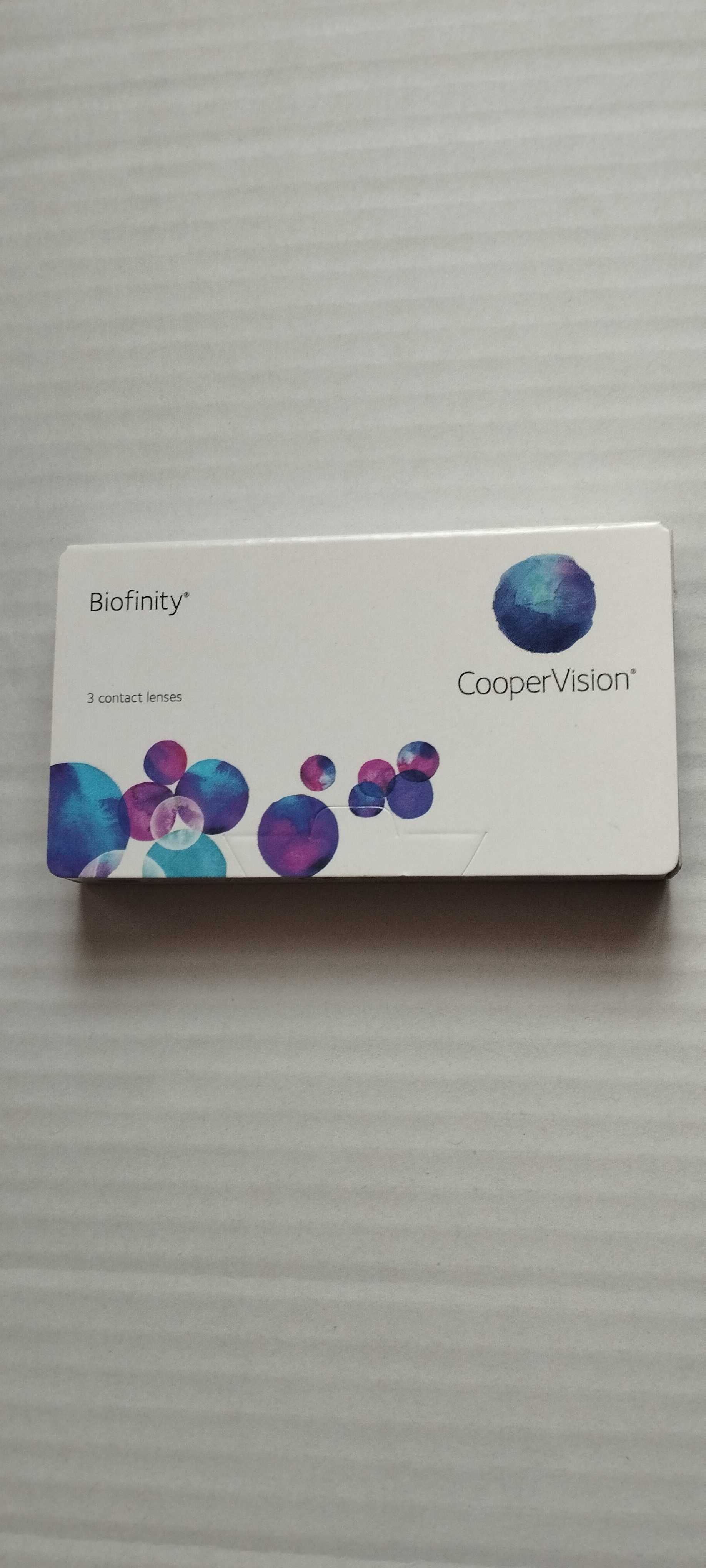 Soczewki miesięczne Cooper Vision Biofinity 3 szt.