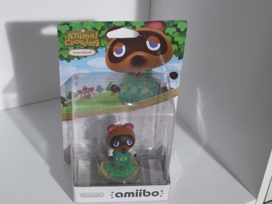 Amiibo Animal Crossing Tom Nook Novo e Selado