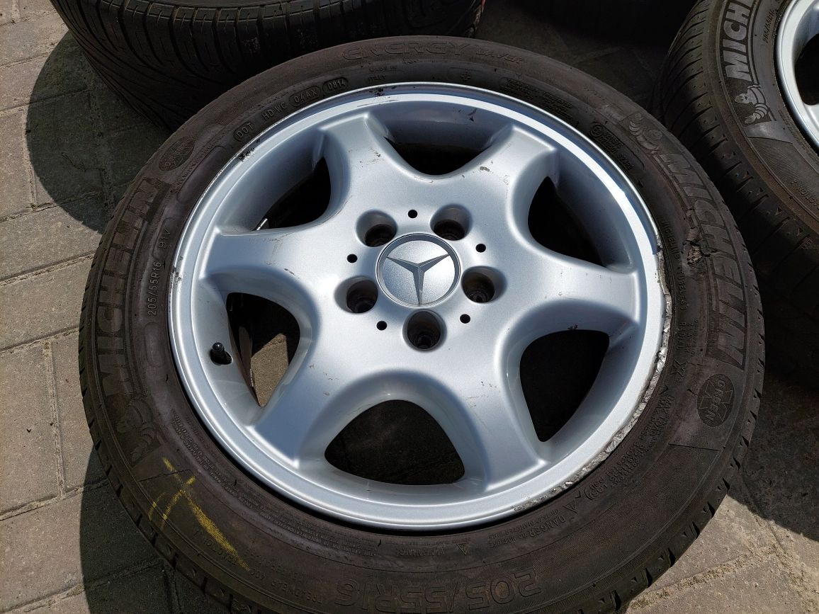 Felgi aluminiowe 16 cali 5x112 oryginał Mercedes dwie szerokości