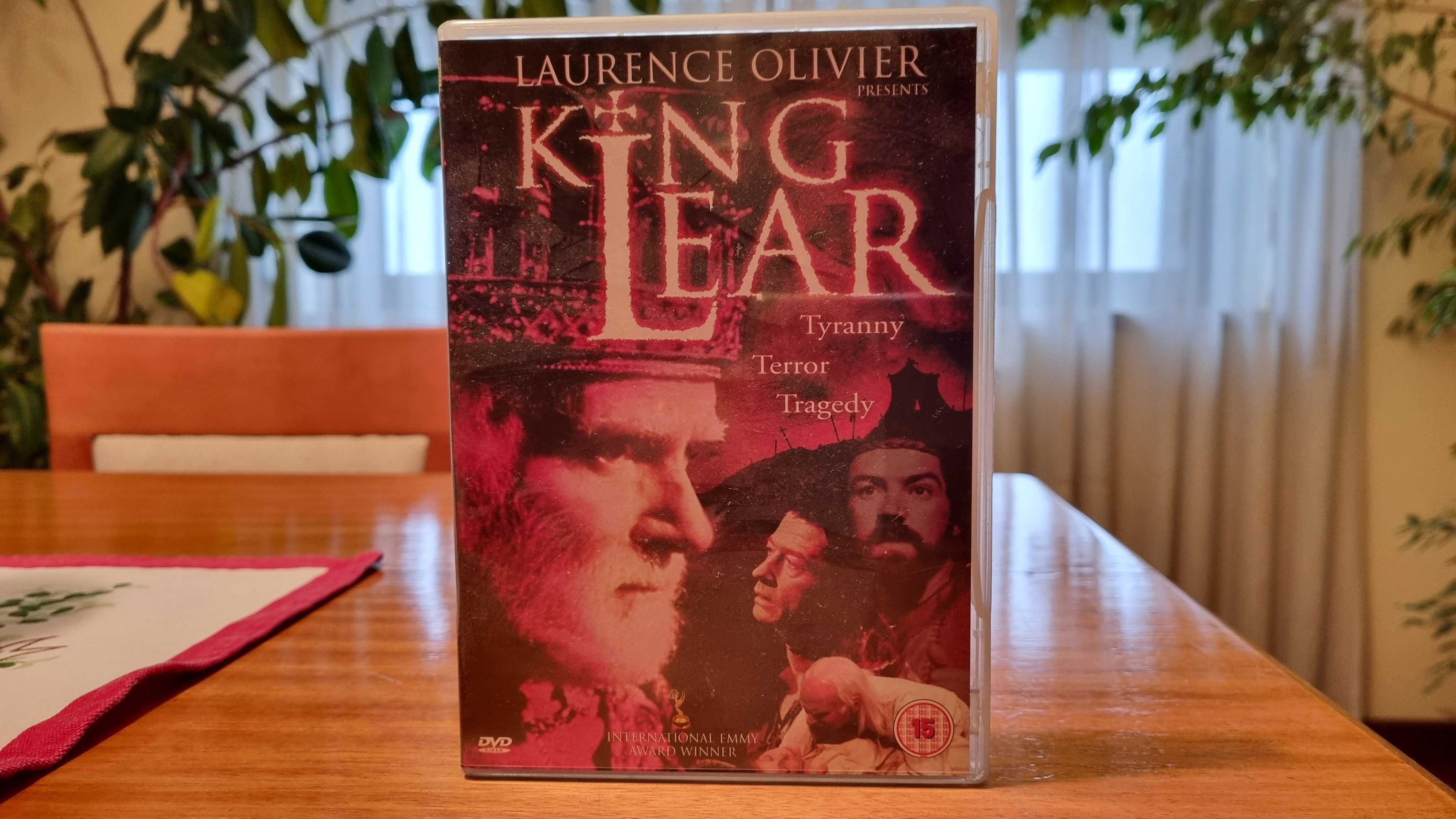 Vendo DVD Filme "KING LEAR", com Laurence Olivier (Edição Inglesa) !