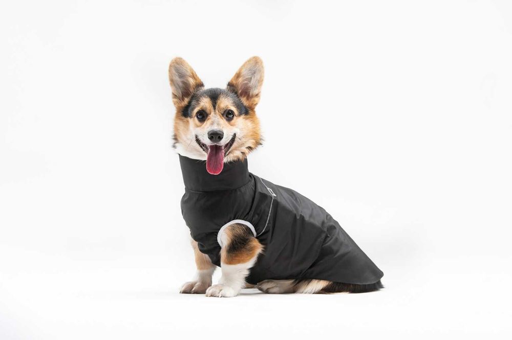 Куртка для собаки WOOFIT легка, червона, розмір S, з чохлом