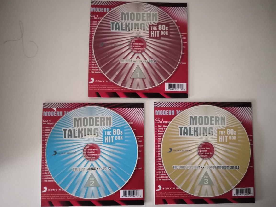 CD Аудио Диски Modern Talking 2010. The 80s Hit (3 CD)