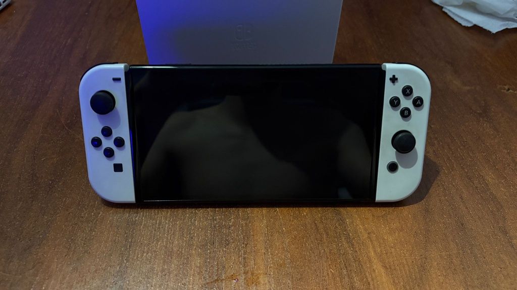 Nintendo switch vai em caixa