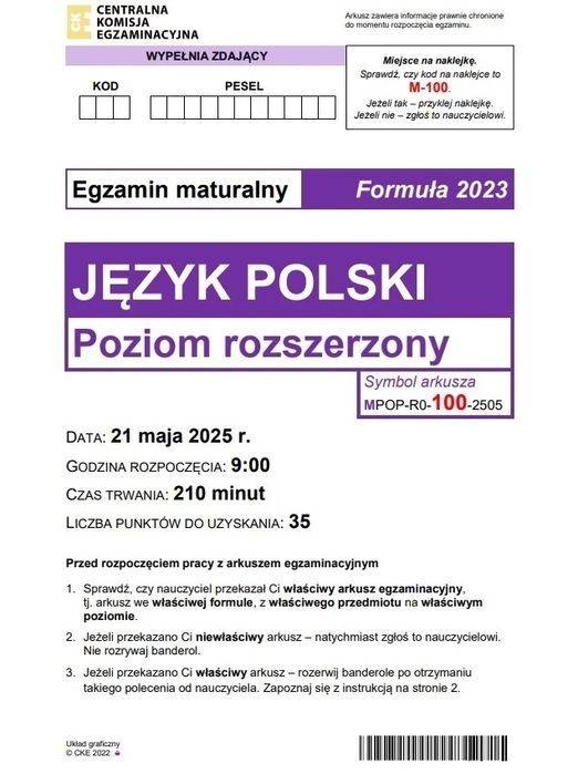 Korepetycje POLSKI matura, egzamin ósmoklasisty, egzaminator