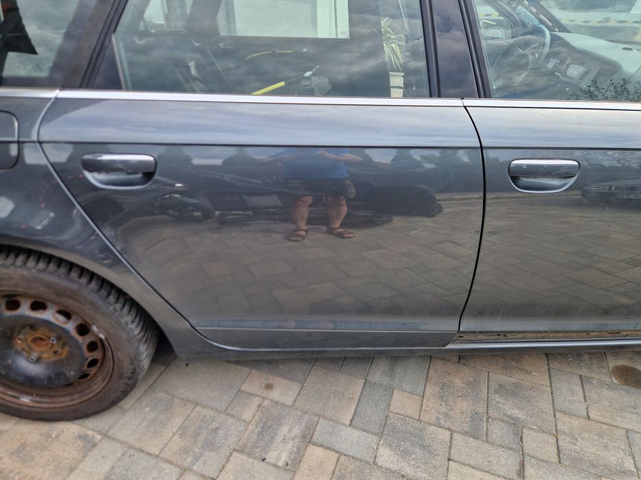 Tylne prawe drzwi Audi A6 c6 LZ7S -100% oryginał lakier- do założenia