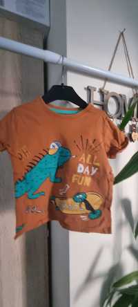 t-shirt ' ALL DAYBFUN' chłopiec 98