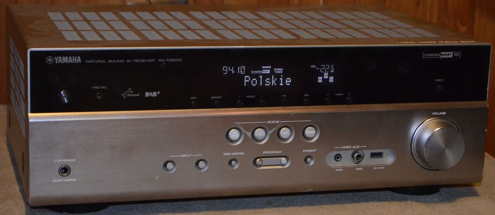 Yamaha RX-V 500 D Amplituner A/V 5.1  HDMI Kino domowe DAB-Radio
