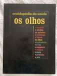 Enciclopedia antiga livro corpo humano orgaos olhos