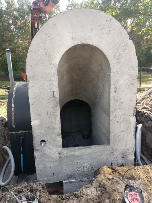 Piwnica ogrodowa betonowa ziemianka magazynek B30W8 solidna konstrukcj