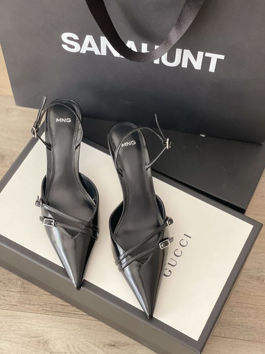 Mango слингбеки туфли