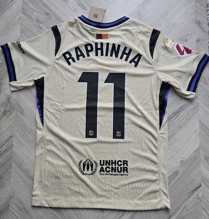 koszulka FC BARCELONA x KOBE wyjazd 25/26 RAPHINHA meczowa S M L slim!