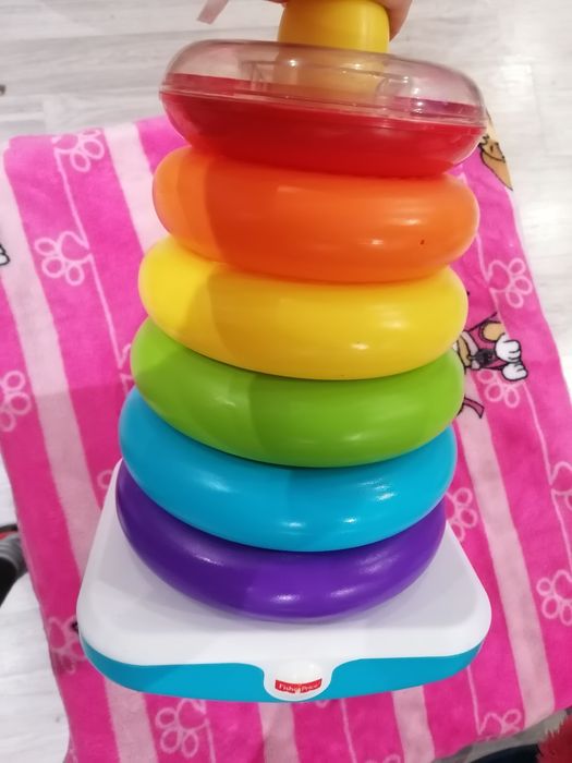 Giga duże piramida koła FisherPrice