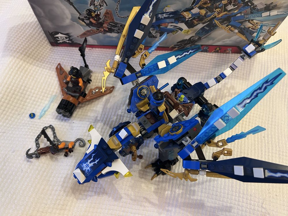 Smok Żywiołów Jaya Lego Ninjago 70602 klocki