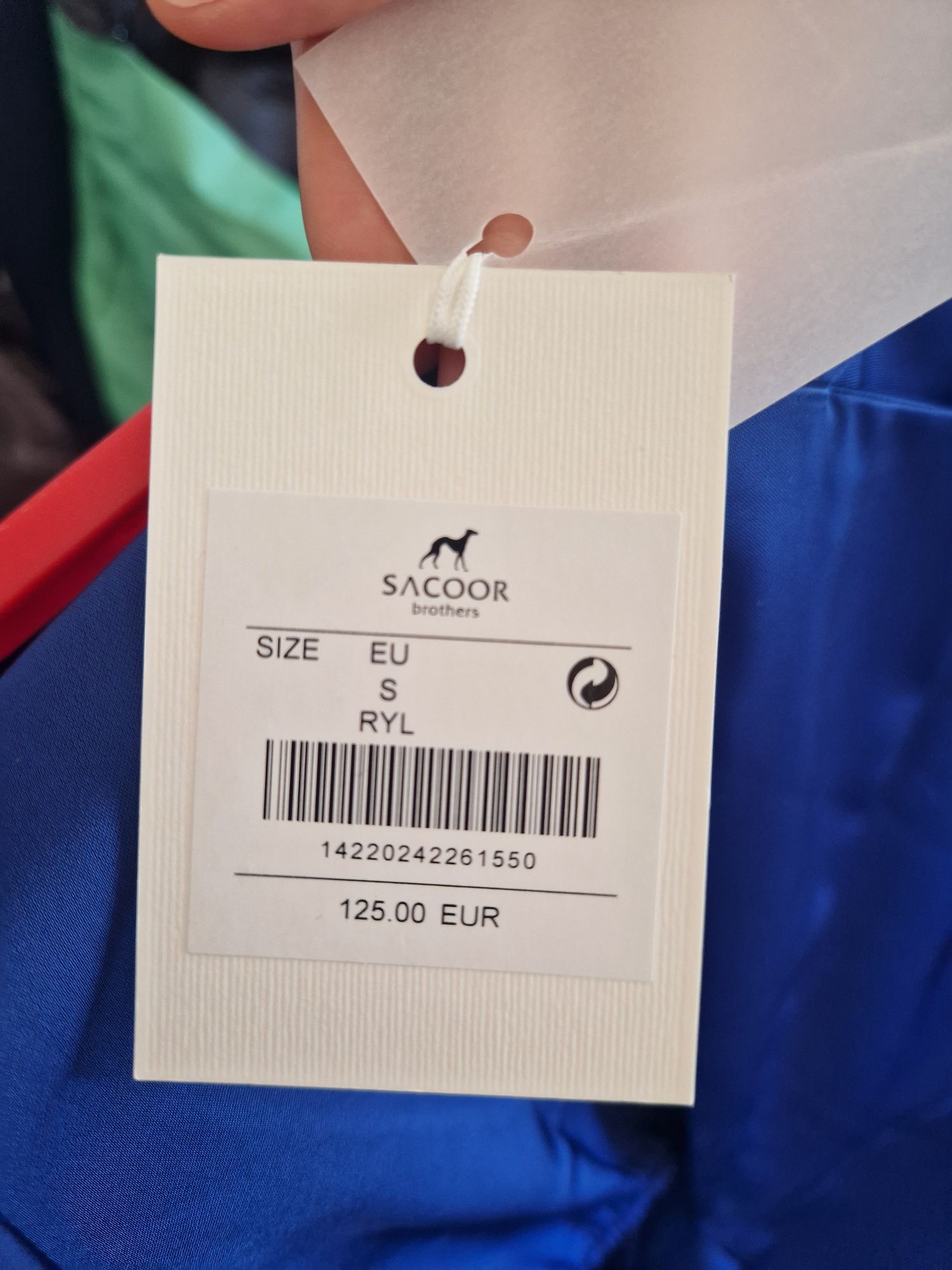 Vestido Azul elegante Sacoor Brothers
