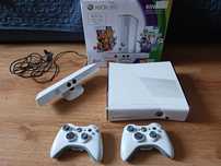 Xbox 360 limitowany biały, 2x pad, kinect, dysk 250gb