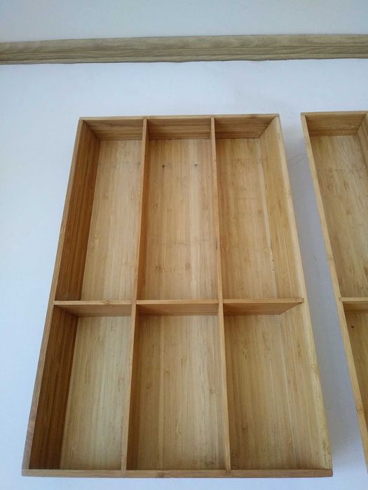 ikea uppdatera bambusowy wkład organizer do szuflady monia