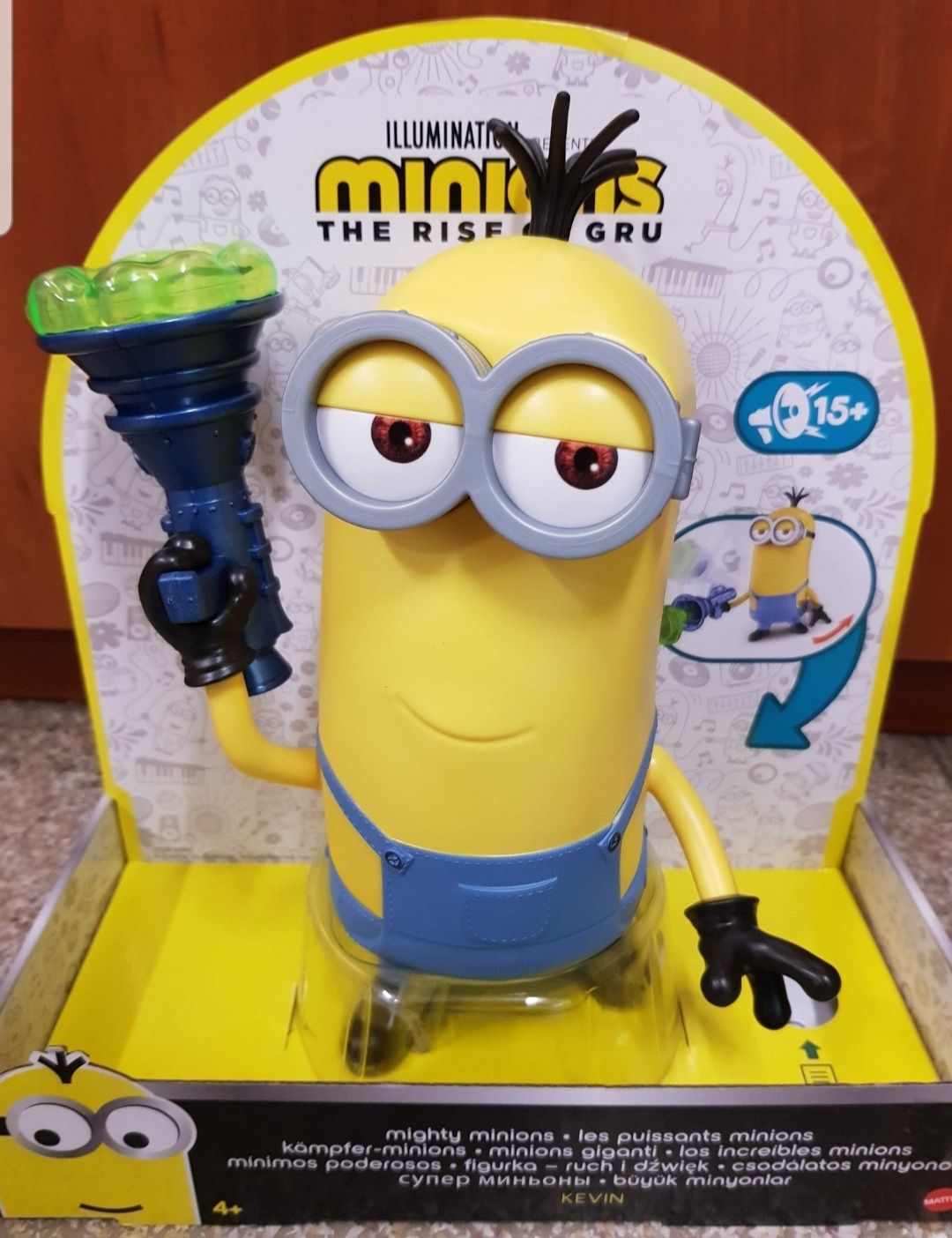 Minionek Kevin  mattel interaktywny