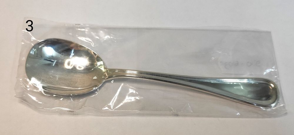 Чайная серебряная ложечка