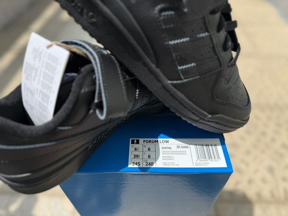 Adidas Forum Low Pretas - GV9766