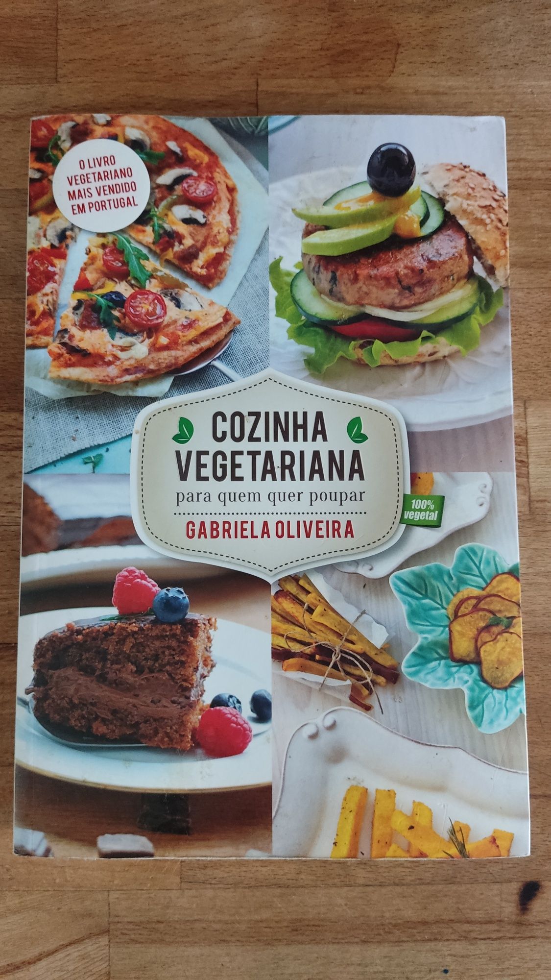 Livro cozinha vegetariana