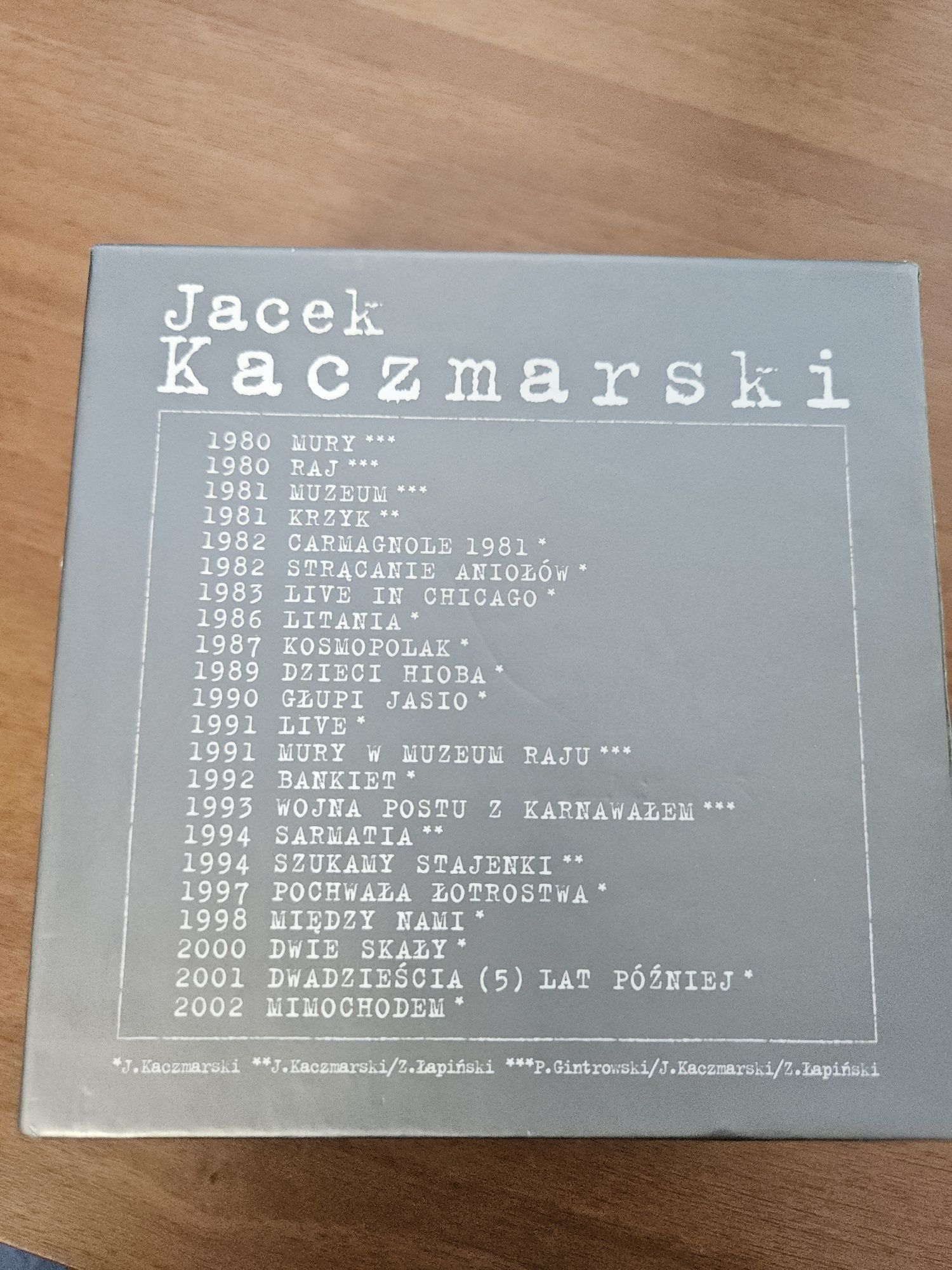 Jacek Kaczmarski Syn Marnotrawny BOX 22cd