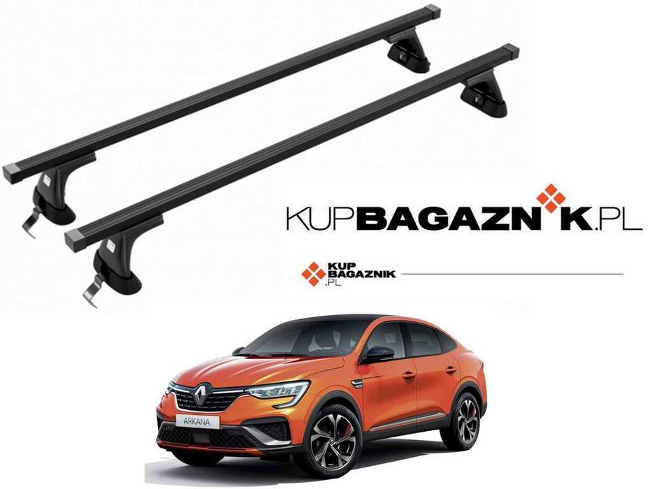 Bagażnik Dachowy Renault ARKANA SUV 2020 do 2025 belki relingi dach