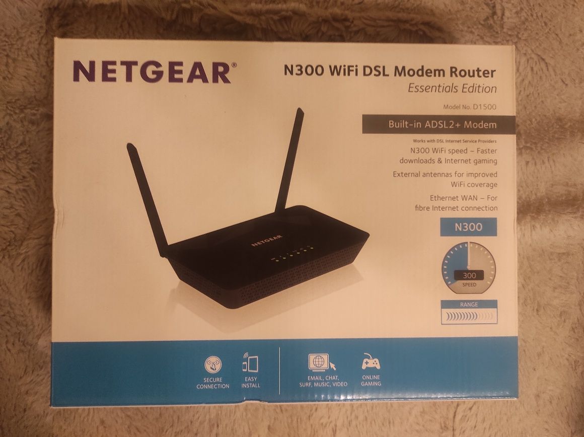 Router Wi-Fi DSL Netgear N300