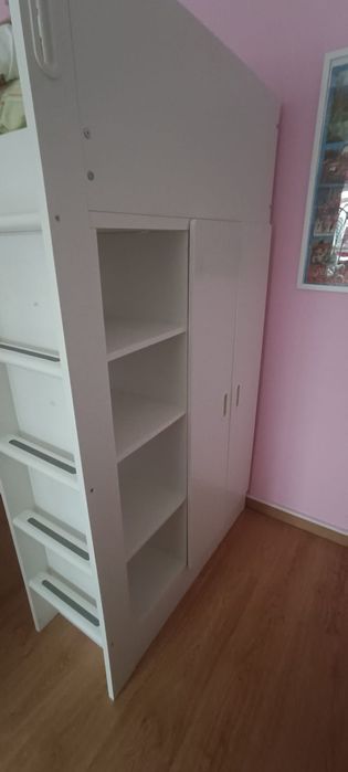 Vendo cama alta  com pouco uso