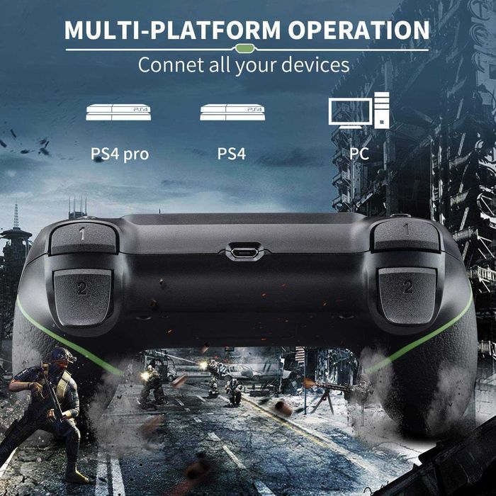 Pad bezprzewodowy JAMSWALL PS4/PS4 Slim/PS4 Pro/PC Bluetooth NOWY