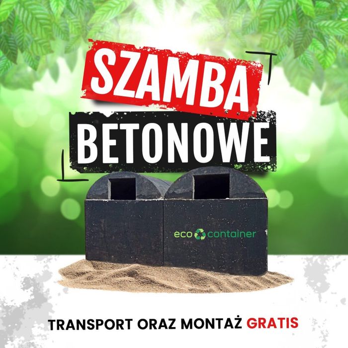 Szambo Oczyszczalnia, Zbiorniki Betonowe,Augustów Zbiorniki deszczówke