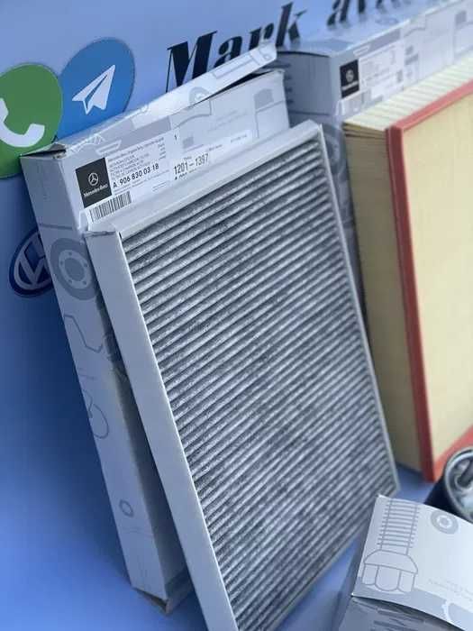 Фільтр фільтра 906 sprinter 2.2 651 паливний повітряний масляний салон