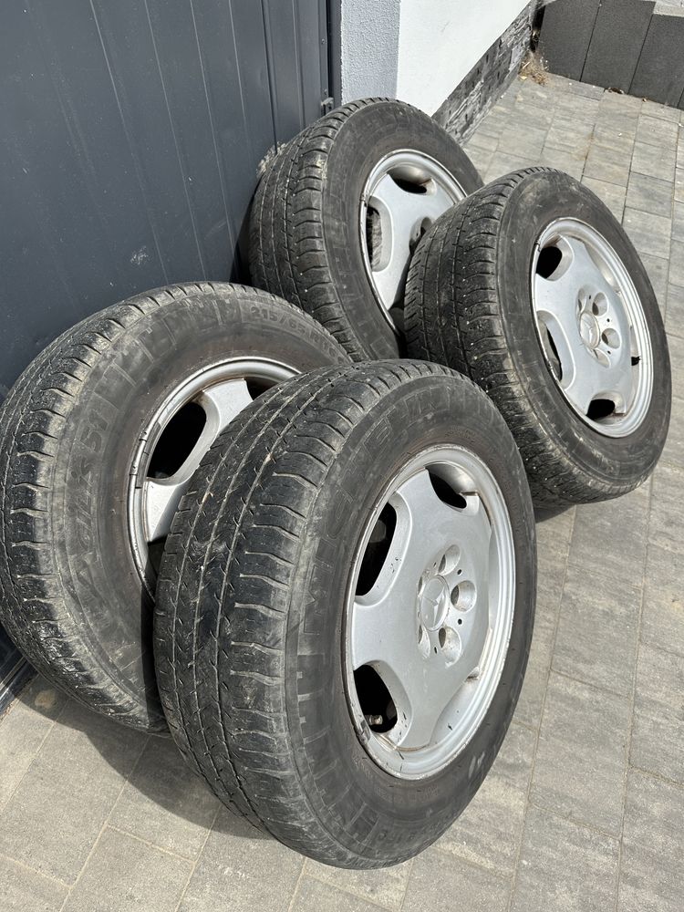 Felgi MERCEDES 5x112 7,5Jx16 kola 215/65/16 C