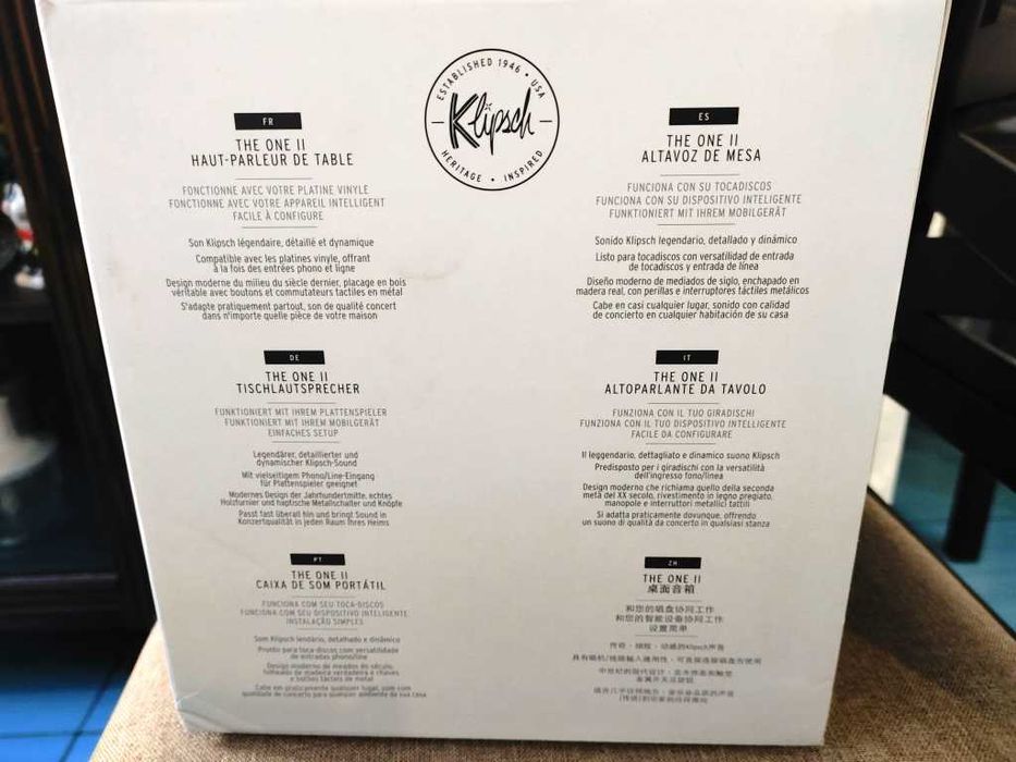 Акустична система Klipsch The One II Phono Walnut