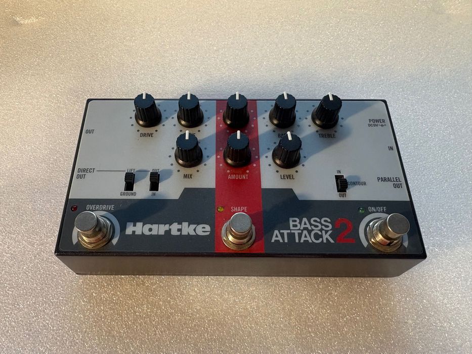 Hartke Bass Attack 2 -przedwzmacniacz i DI-box basowy