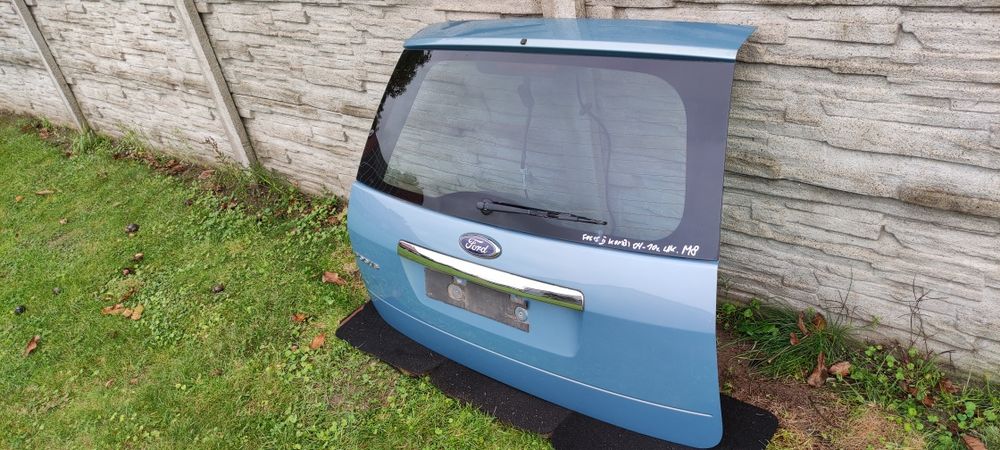 Klapa pokrywa bagażnika Ford Focus mk2 II kombi kolor M8 błękitna kpl
