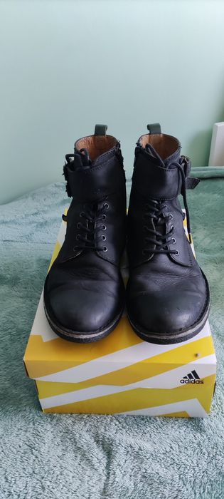 Buty męskie skórzane wysokie KicKers r.41