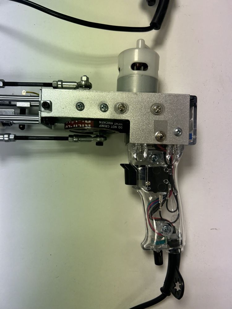 2 x AK-ll Loop Pile Tufting Gun Máquina de Tufting