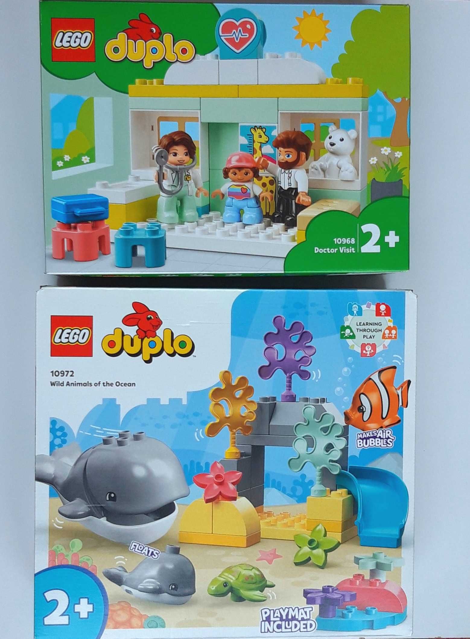 Нове Lego Duplo "Дикі тварини океану" 10972, 32 деталі