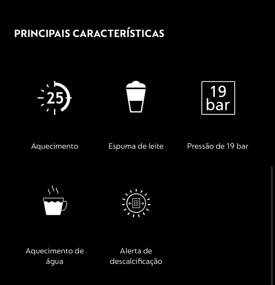Máquina cafe Creatista Pro Nespresso