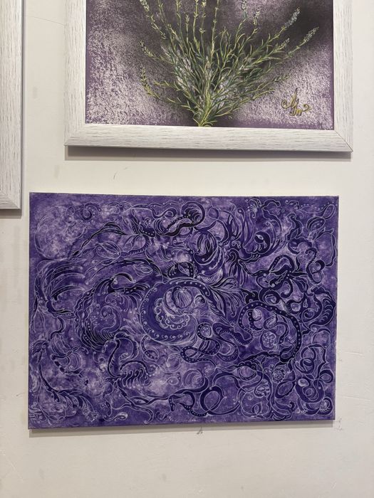 Картина найвідомошії художниці Закарпатятя.  Пристань,з серії «Далеко»