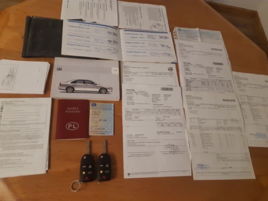 Volvo S80 2.4 D5 manual 163 km 2005 Black Edition